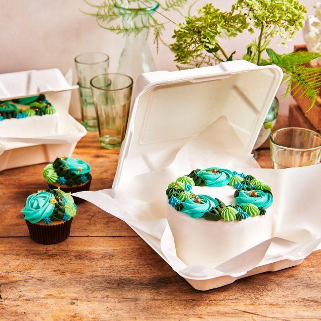 10 Boites à Bento Cake 15x15cm – Image 2