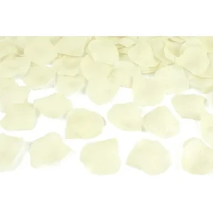 100 pétales de Rose Blanc Nacré
