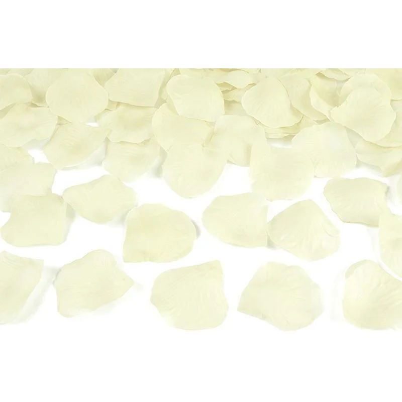 100 pétales de Rose Blanc Nacré – Image 2