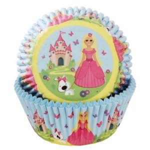50 Caissettes à Cupcakes - Princesse