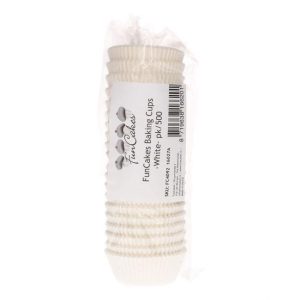 500 Caissettes à Cupcake Blanches