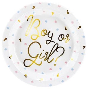 6 Assiettes Boy or Girl ?