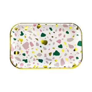 6 Assiettes Color Mix
