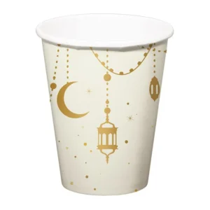 8 Gobelets - Eid Mubarak 250ml
