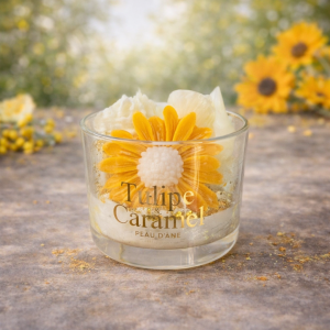 Verrine Tulipe & caramel