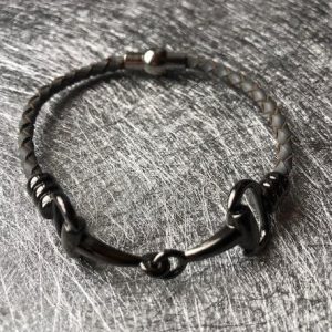 Bracelets Cuir tressé