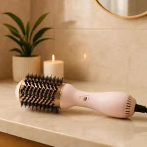 Brosse lissante et chauffante - GLAMHAIR™