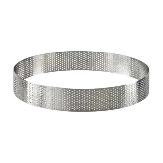 Cercle à Tarte Perforé (Choisir la taille)