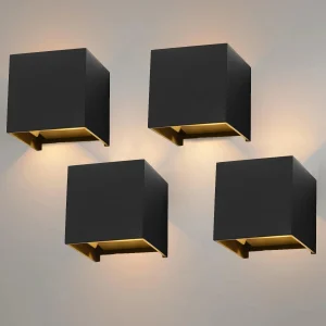 Applique Murale Inox (4 Unités)