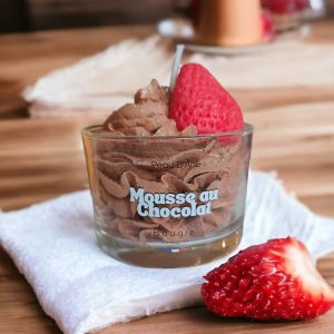 Bougie verrine Mousse au Chocolat