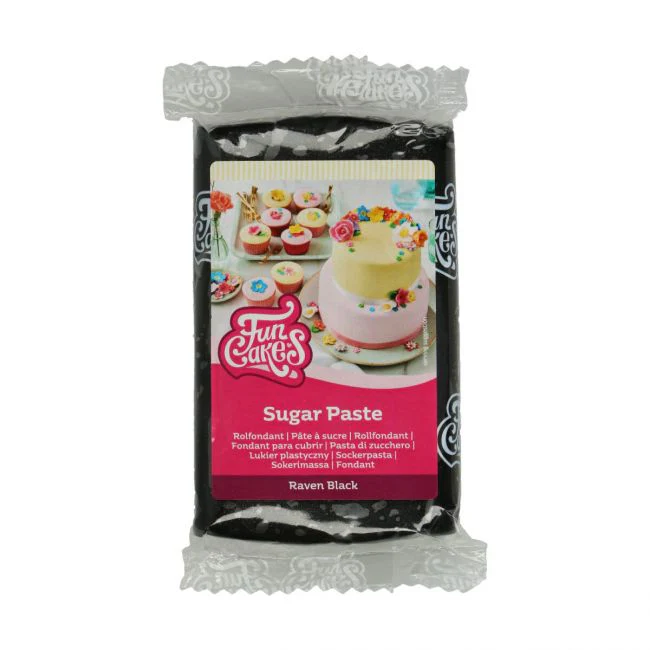 Pâte à Sucre - Noir 250g – Image 2