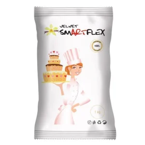 Pâte à Sucre Vanille - Blanc 1kg