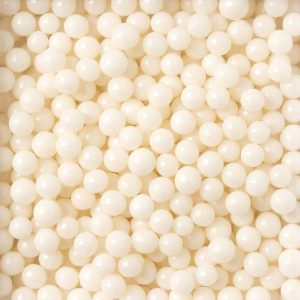 Perles Blanches 7mm - 1Kg