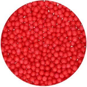 Perles en sucre Medium - Red 4mm