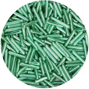 Rods - Metallic Green 2cm
