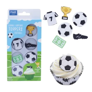 Set/6 Toppers Football Comestibles