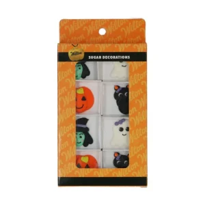 Set/8 Décors Comestibles Happy Halloween