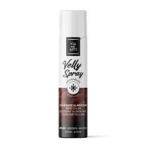 Velly Spray Flocage Velours - Marron 250 ml Azo Free